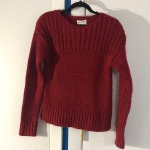BRAND NEW! Red Universal Thread Knit Sweater XS